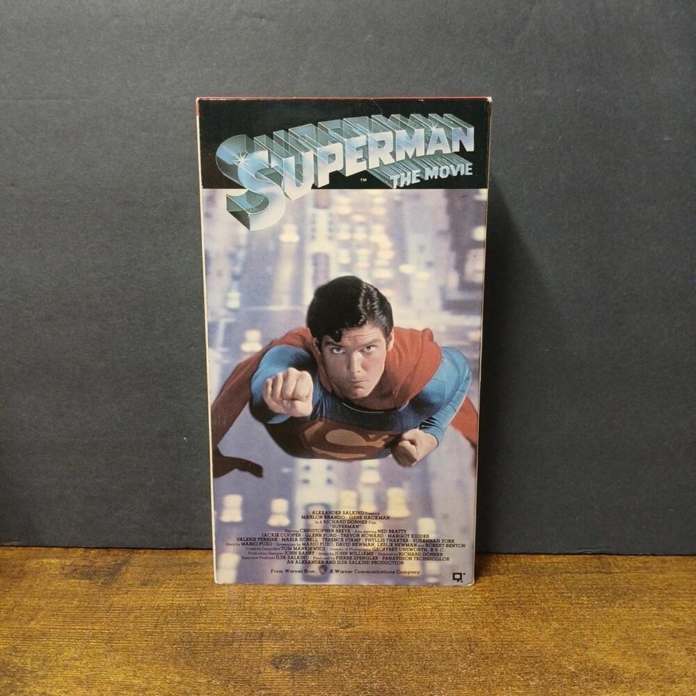 Superman The Movie (VHS, 1986) Christopher Reeve
